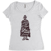 hero training Women's Triblend Scoop T-shirt