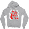 from first to last Zipper Hoodie