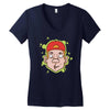 hip hop guy Women's V-Neck T-Shirt