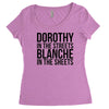 dorothy in the street blanche in the sheets Women's Triblend Scoop T-shirt