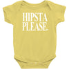 hipsta please Baby Onesie