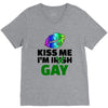 kiss me im gay V-Neck Tee