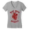 sacrifice Women's V-Neck T-Shirt