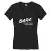 to resist drugs and violence Women's V-Neck T-Shirt