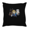 hylian selfie Throw Pillow