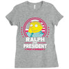 ralph for prez Ladies Fitted T-Shirt