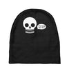 i live inside your face skull Baby Beanies