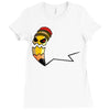 pencil monster Ladies Fitted T-Shirt