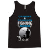 Grandpa And Grandson Fishing Partners For Life Tank Top