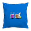 peanut butter and jealousy Throw Pillow