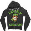 lucky charm 2 Zipper Hoodie