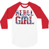 rebel girl 3/4 Sleeve Shirt