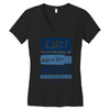 eject yourself Women's V-Neck T-Shirt