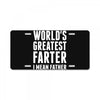 World's Greatest Farter I Mean Father License Plate