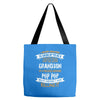 Super Cool Grandson Of A Freaking Awesome Pop Pop Tote Bags
