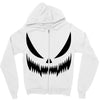 pumpkin face Zipper Hoodie
