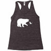 Bear Fishing Racerback Tank