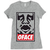 o face Ladies Fitted T-Shirt