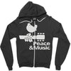 peace and music Zipper Hoodie