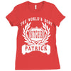 worlds best butcher Ladies Fitted T-Shirt