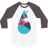 tear 3/4 Sleeve Shirt