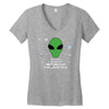 Sorry i Don't Speak Human Women's V-Neck T-Shirt