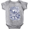 quick brown fox Baby Onesie