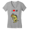 chupacabra Women's V-Neck T-Shirt