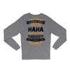 Super Cool Nana Of A Freaking Awesome Granddaughter Long Sleeve Shirts