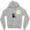 you smile Zipper Hoodie