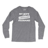 awesome husband Long Sleeve Shirts