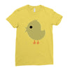 chicken baby Ladies Fitted T-Shirt