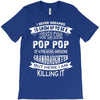 Super Cool Pop Pop Of A Freaking Awesome Granddaughter T-Shirt