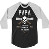 Papa The Man The Myth The Legend 3/4 Sleeve Shirt
