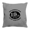Funny 40th Birthday Throw Pillow