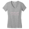 spoiler alert everyone dies Women's V-Neck T-Shirt