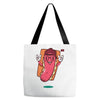 cool hotdog Tote Bags