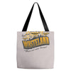 greetings from the wasteland Tote Bags
