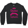 queens are born in september Crewneck Sweatshirt