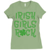 irish girls rock Ladies Fitted T-Shirt