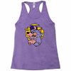 loup de cartoon Racerback Tank