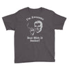 i'm awesome  funnycomic deal with it party retro cool Youth Tee