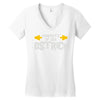property of my ostrich Women's V-Neck T-Shirt