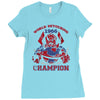 world devouring champion Ladies Fitted T-Shirt