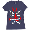 addict x mysterious al mask Ladies Fitted T-Shirt
