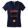 pumpkin spice and everything nice Women's V-Neck T-Shirt