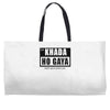 khada ho gaya Weekender Totes