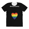 Worth The Wait Rainbow All Over Women's T-shirt