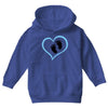 Baby Boy with Heart Any Name Customized Youth Hoodie