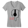house music Women's V-Neck T-Shirt
